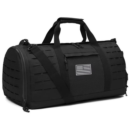 40L Sport Gym Bag Tactical Travel Duffle Bag for Men Fitness Training Bag with Shoe Basketball Outdoor Weekender Bags